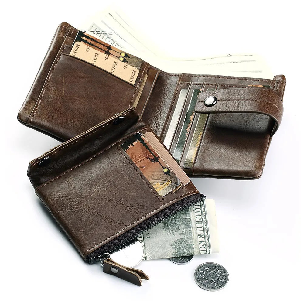 Carteira Antifurto Men Wallet RFID.